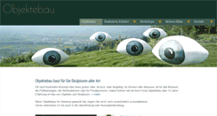 Desktop Screenshot of objektebau.ch